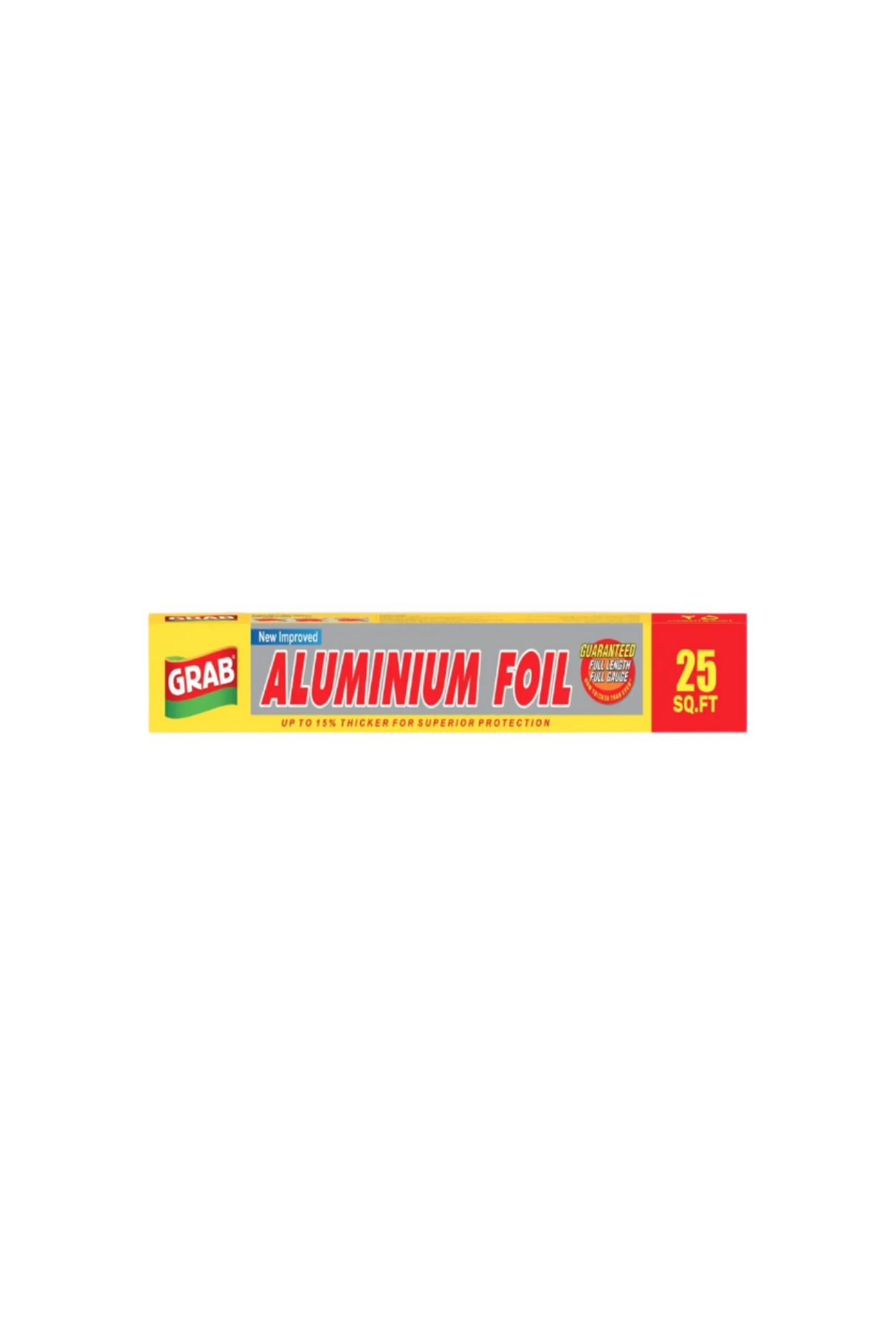 grab aluminium foil 25sq.ft