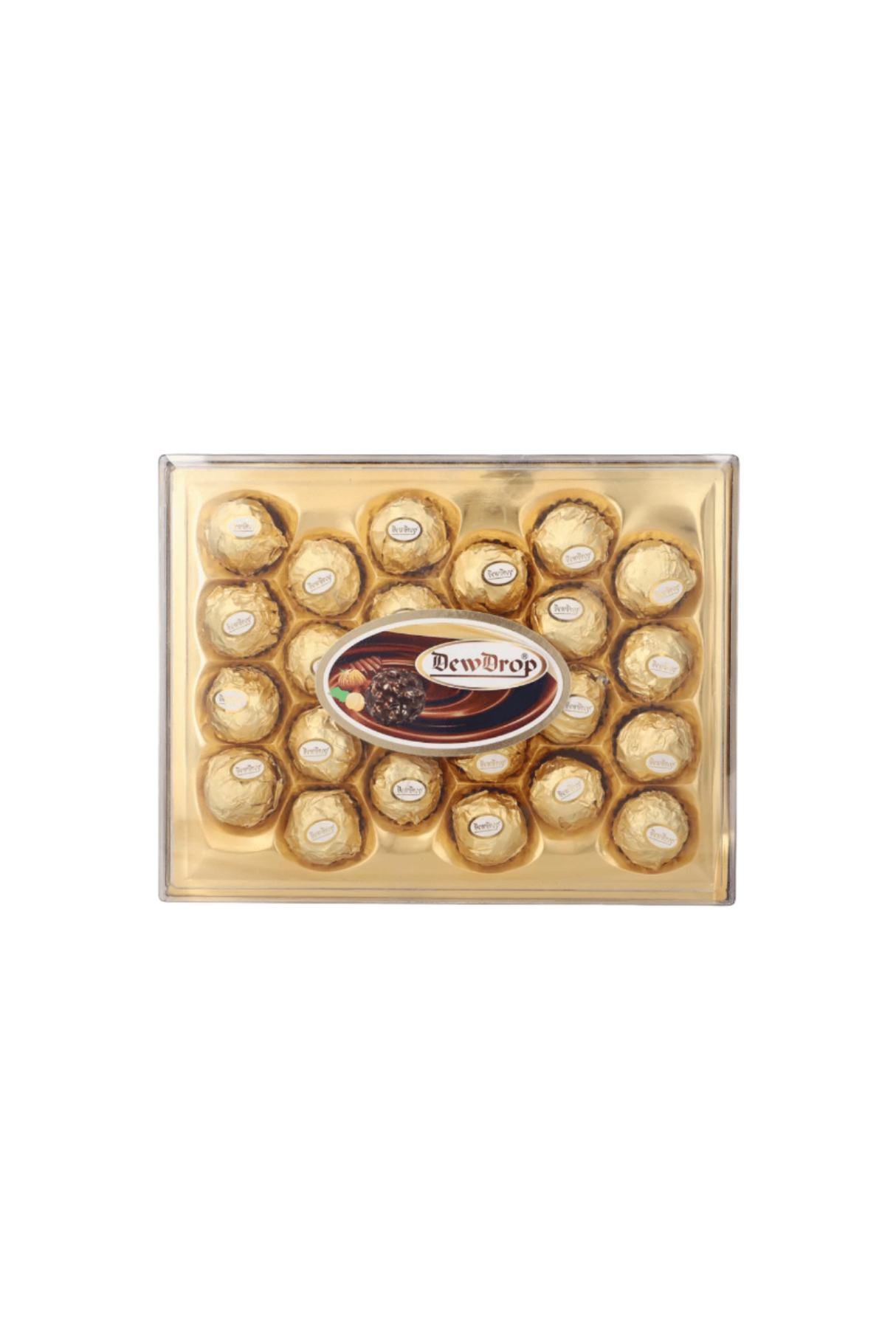 dewdrop chocolate rectangle 300g rt24c1-p